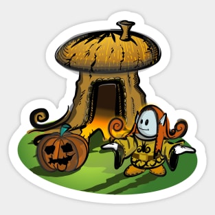 Halloween elves Sticker